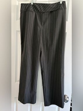 Cato pinstripe work pants